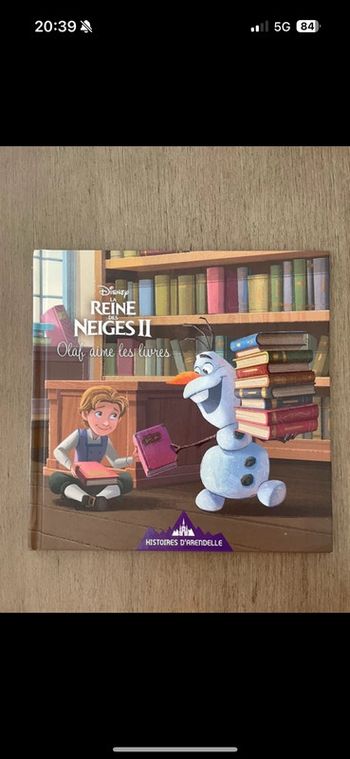 Livre Disney Reine des neiges