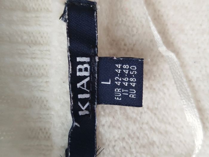 Pull chaud blanc Kiabi taille 40 - photo numéro 3