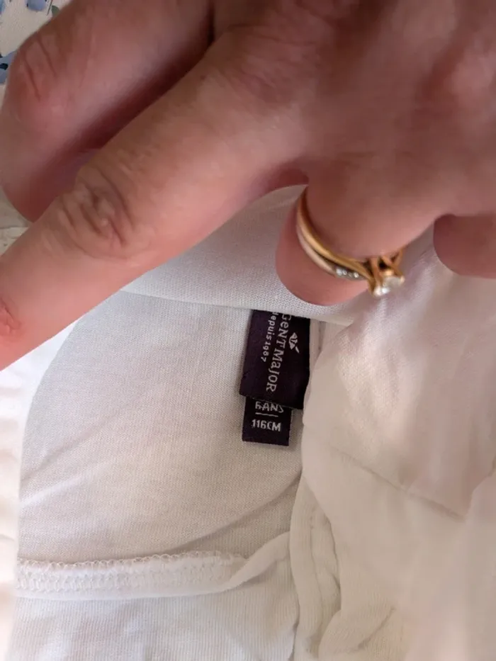 Ensemble Short en jean écorce orange - photo numéro 7