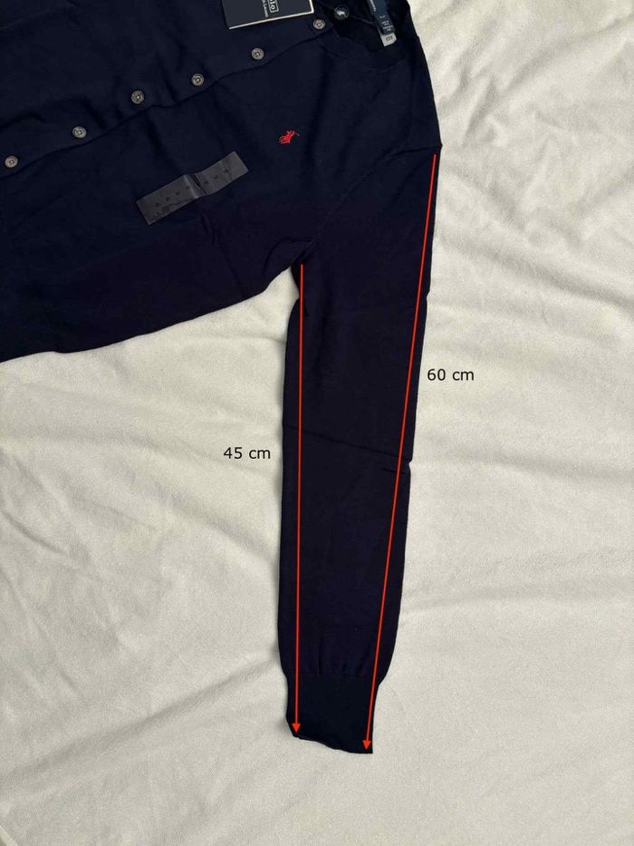 Cardigan Ralph Lauren femme taille M bleu marine - photo numéro 5