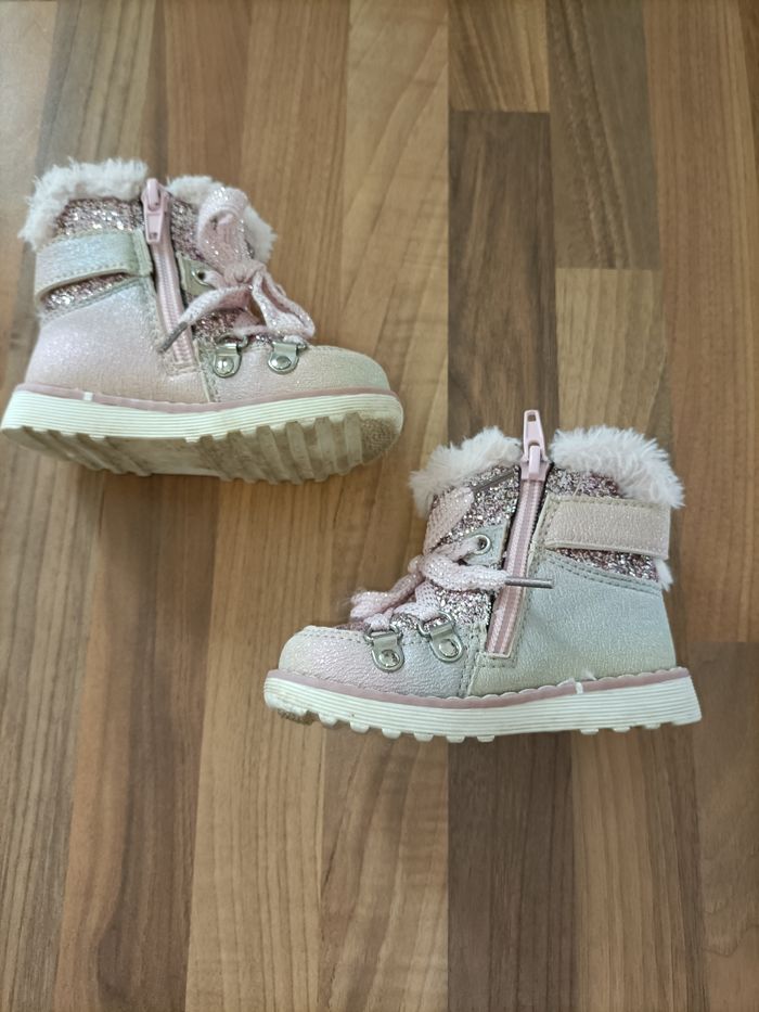 Bottines fourrées roses à paillettes 20 - photo numéro 6