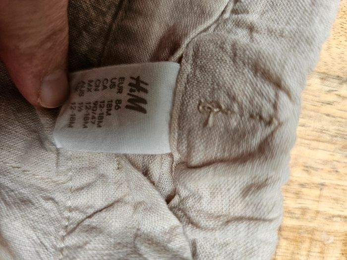 Pantalon Creme H&M - photo numéro 3