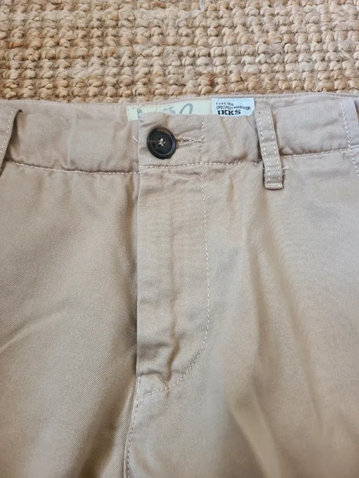 Beau pantalon beige IKKS - photo numéro 5