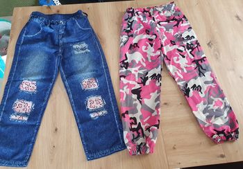 Lots 2 pantalons fins printemps