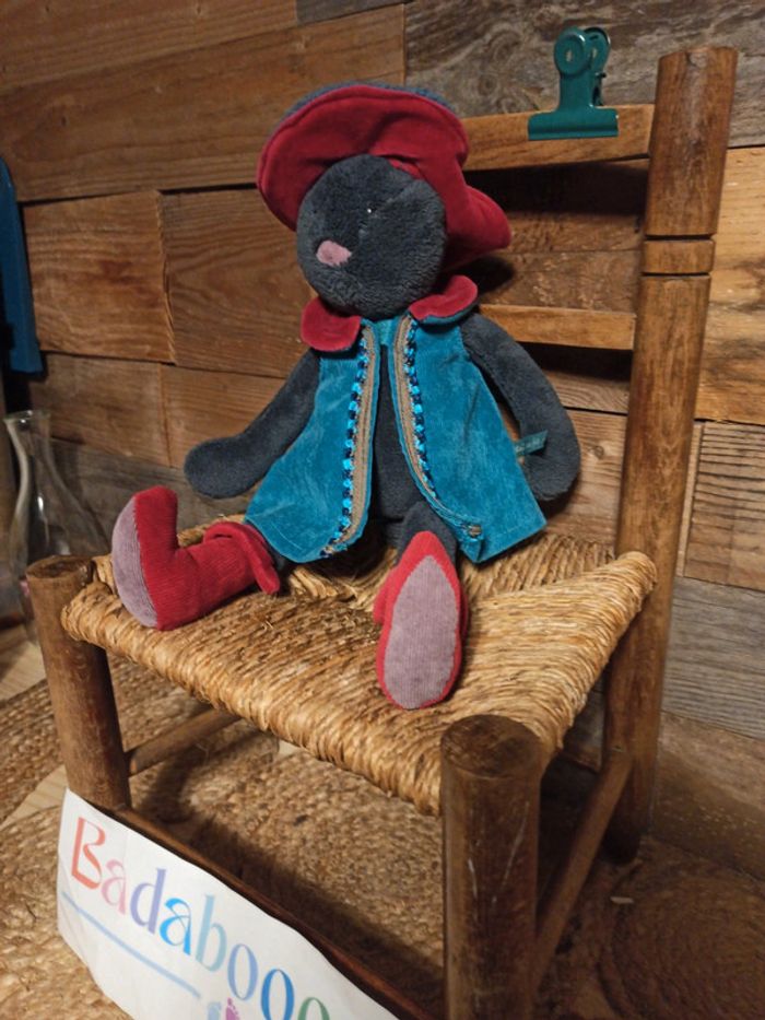 Peluche le Chat botté Moulin roty tbe - photo numéro 3