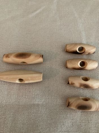 Boutons en bois