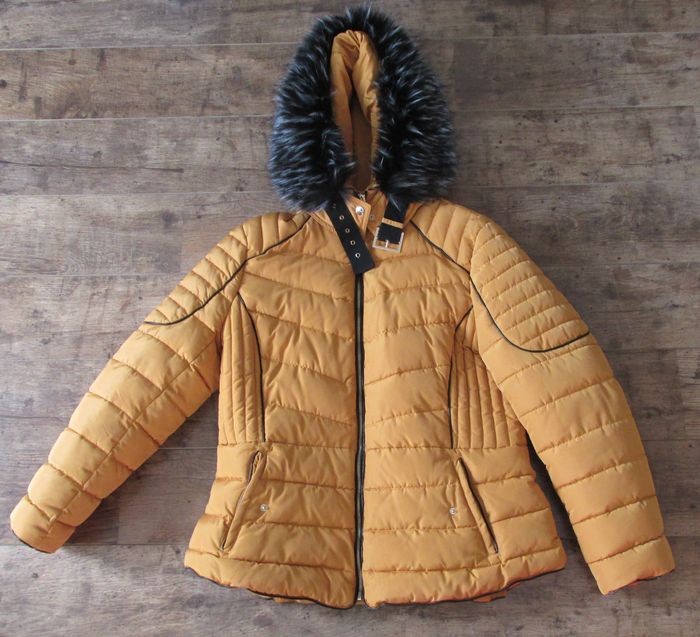 manteau moutarde taille 48 CISSY & CO - photo numéro 3