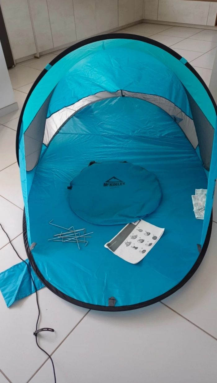 Tente Mc Kinley bleue