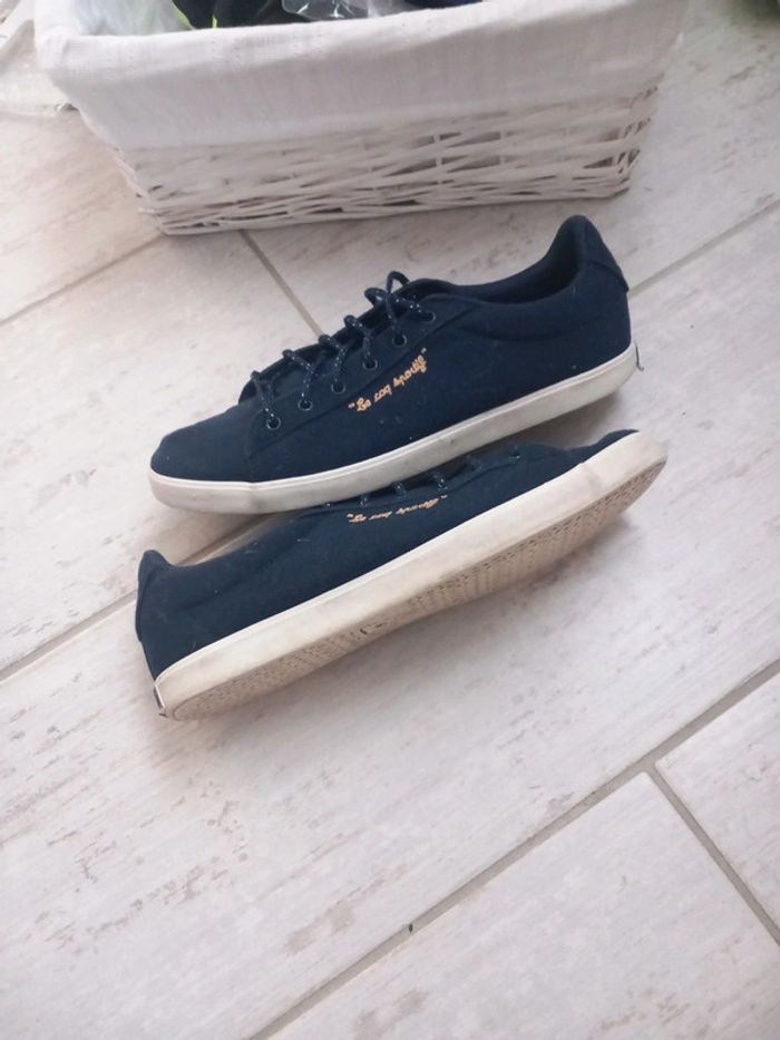 Basket basse 37 marine le coq sportif - photo numéro 2