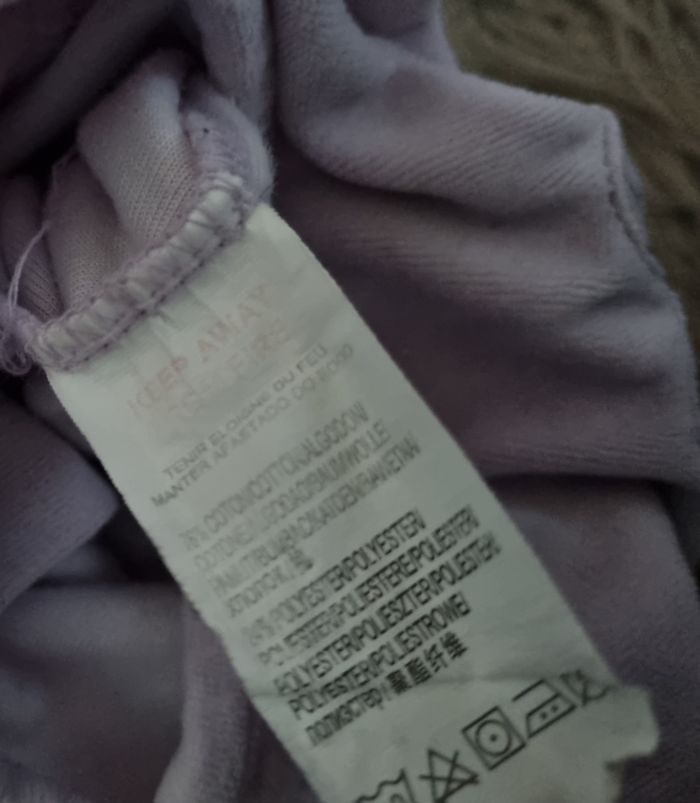 Grenouillère lila avec ourson 9mois - photo numéro 6