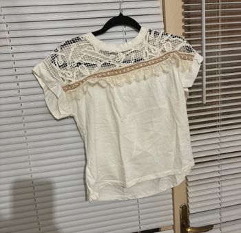 Tee shirt rideau