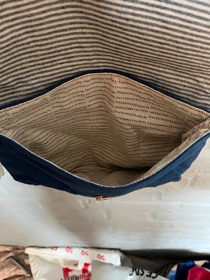 Petit sac en tissu maisons du monde - photo numéro 2