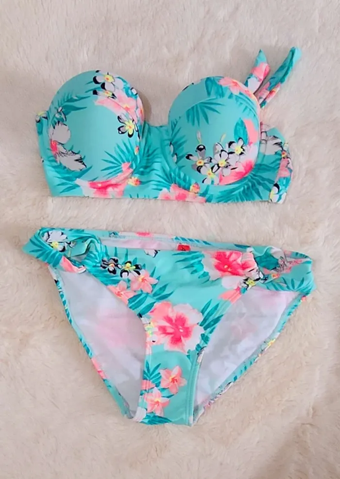 Bikini push-up tropical ardene - Haut XS / Bas S