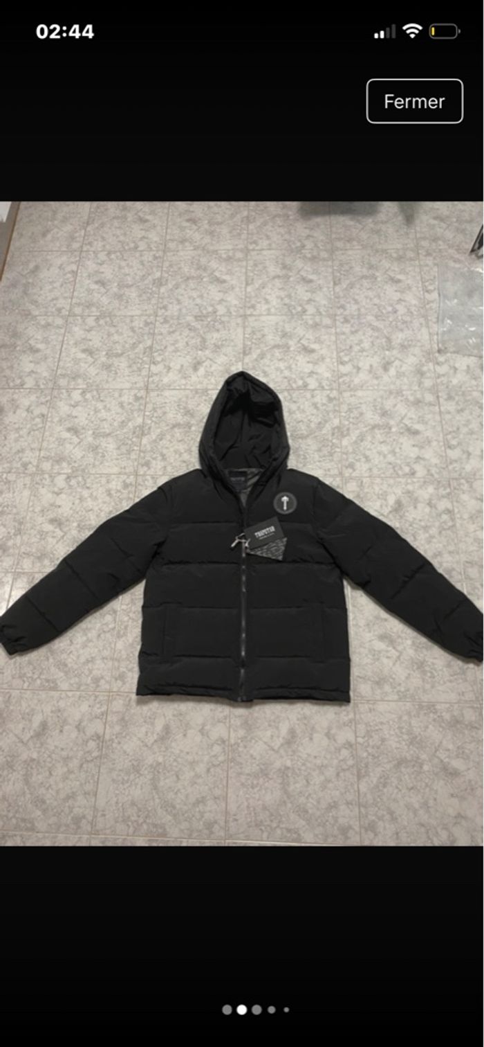 Doudoune Trapstar noire • Taille L • État neuf