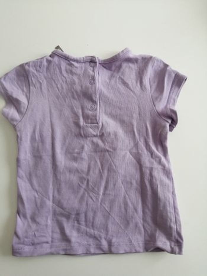 T-shirt violet - photo numéro 3