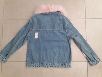 Veste en jeans troué fille 11/12 ans ZARA BE