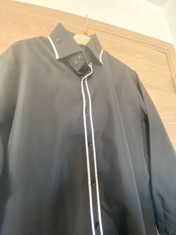 Chemise homme Noir Adriano Jacometti