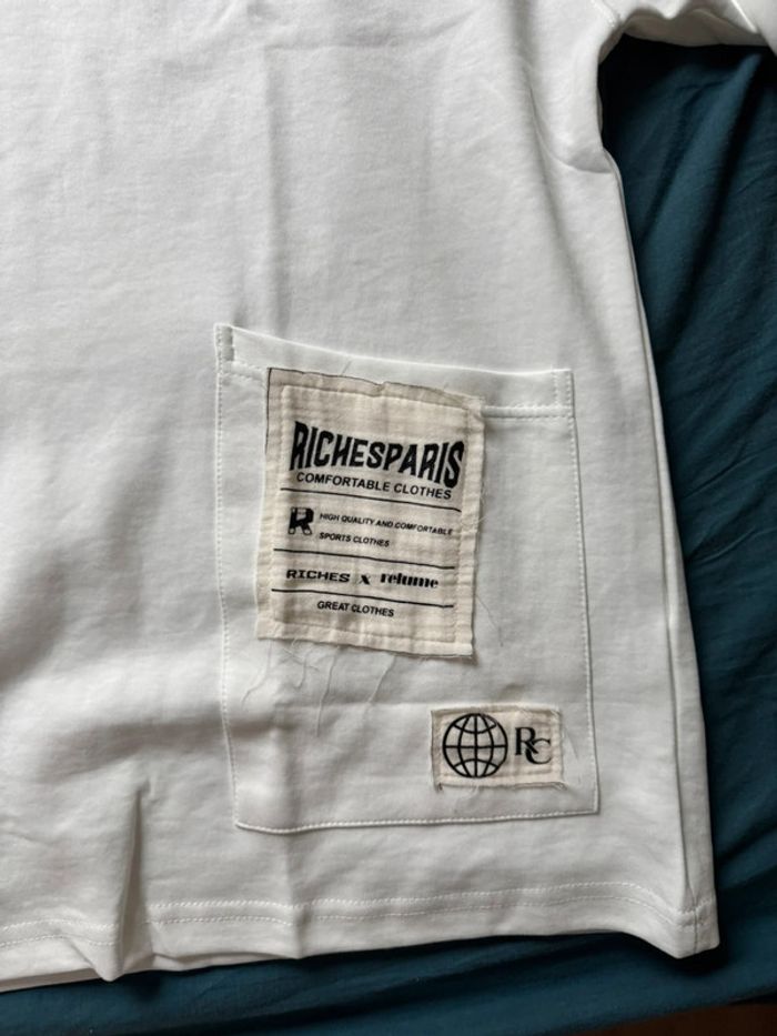 👕 T-shirt Riches Paris – Patchs exclusifs - photo numéro 2