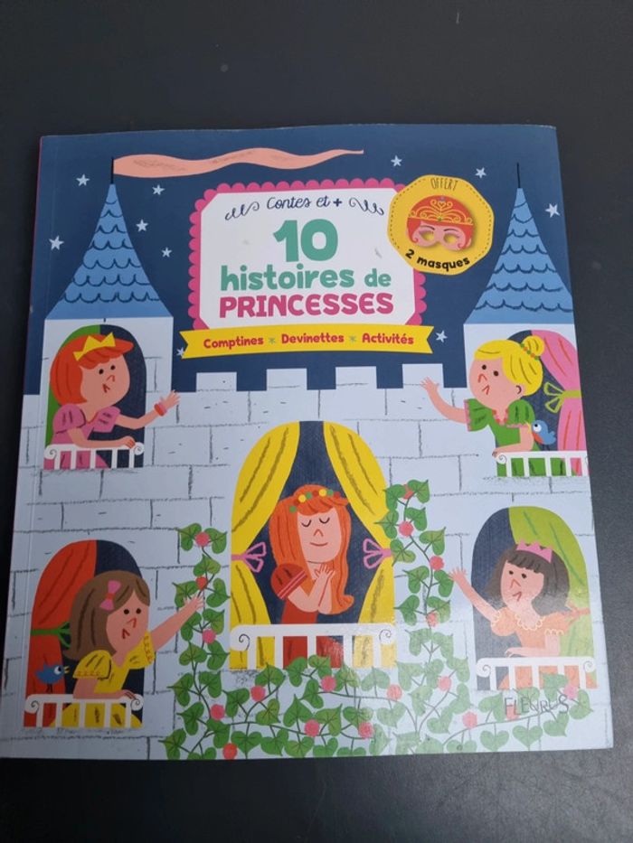 Livre 10 histoires de princesses