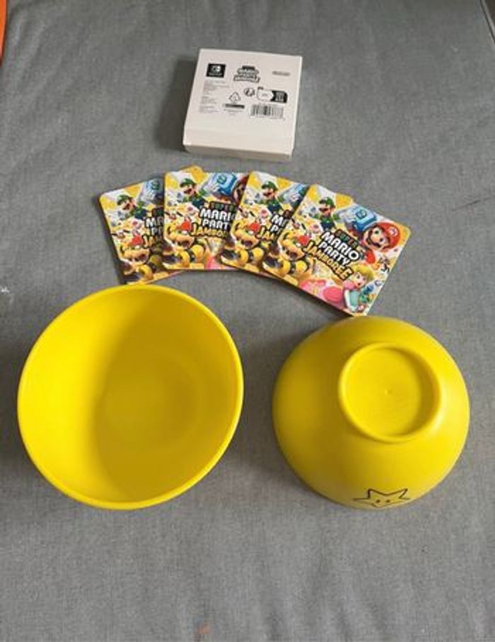 Super Mario Party Jamboree switch bol sous verre set