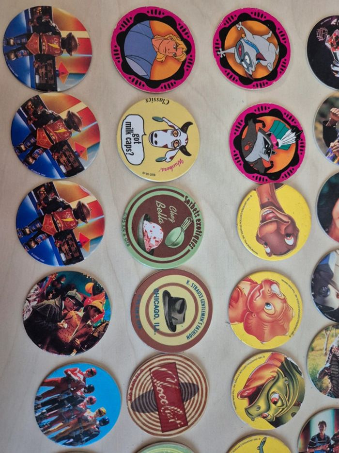 Lot pogs vintage - photo numéro 5