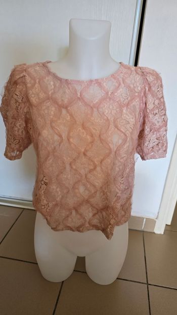 Haut Emma peel Dentelles taille 36