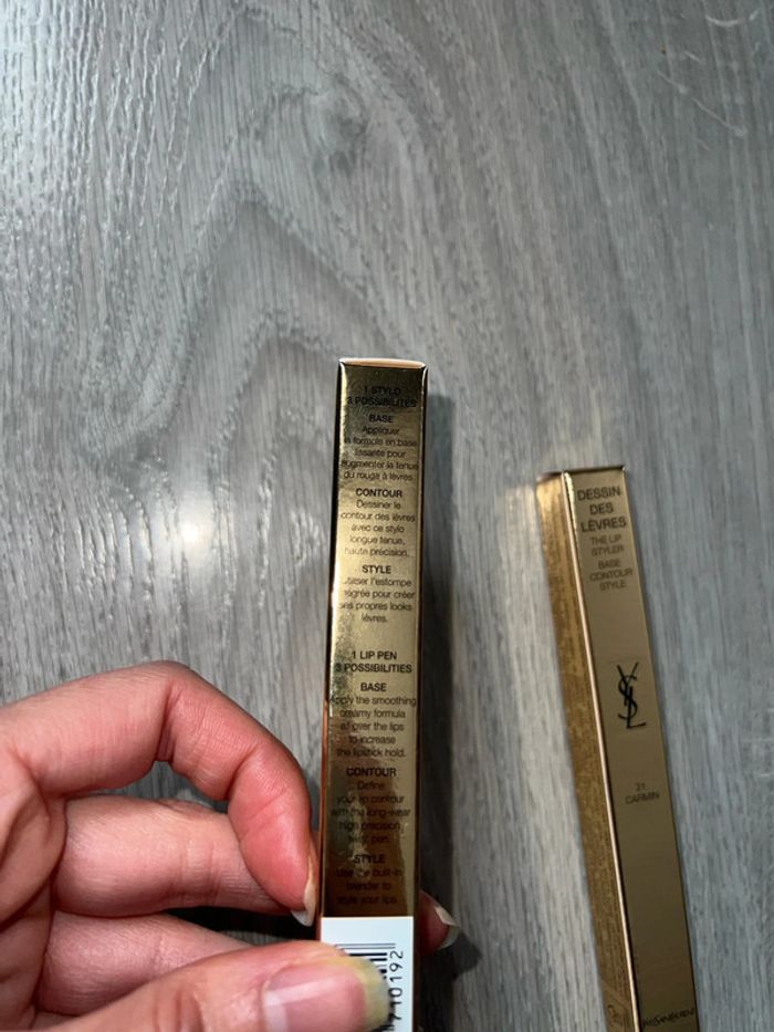 Lot de 2 Crayon à lèvre avec taille crayon d’un côté ( neuf ) - photo numéro 11