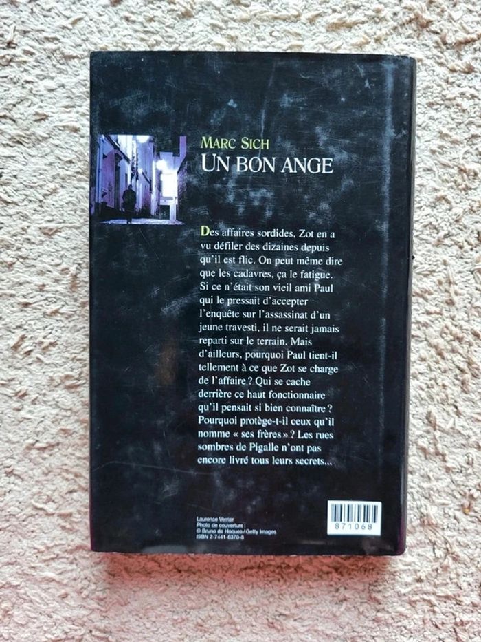Livre Un bon ange de Marc Sich - photo numéro 2