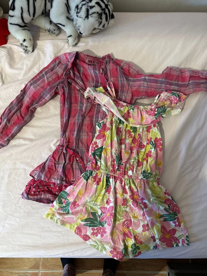 Lot 1 tunique et 1 conbishort 6ans