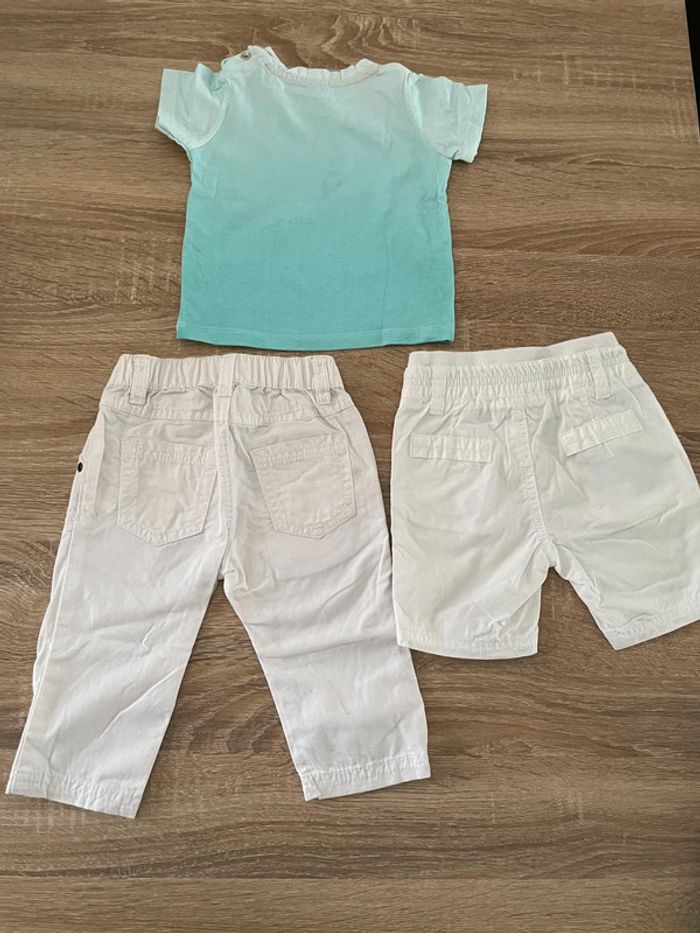 Ensemble t-shirt + short + pantalon - photo numéro 2