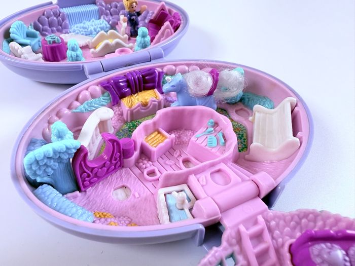 🦄 Polly Pocket Unicorn Meadow 1995 – Collection Pony Parade - photo numéro 4