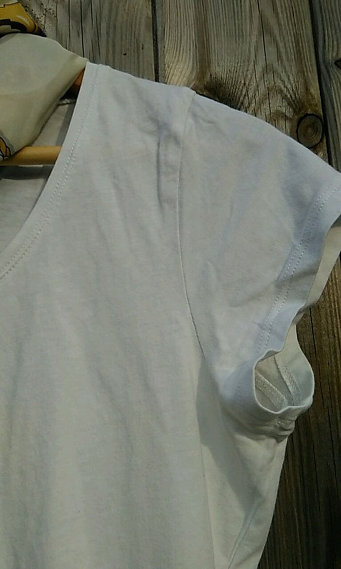 T shirt blanc H&M taille M - photo numéro 5