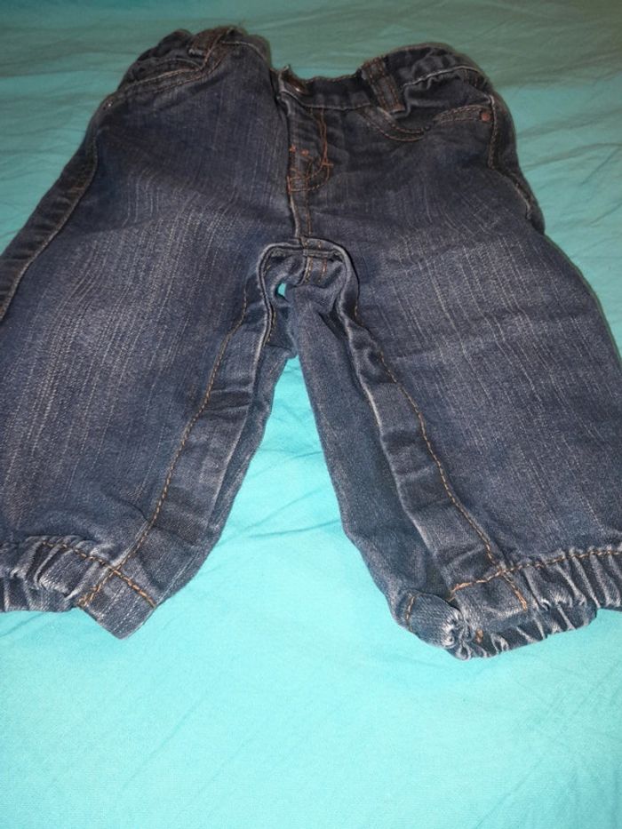Kitchoun jeans taille 6 mois - photo numéro 2