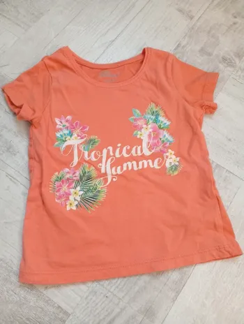 T-shirt manches courtes 4 ans tropical
