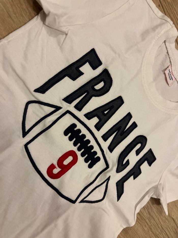 6 ans - tee shirt rugby France TAO - photo numéro 3