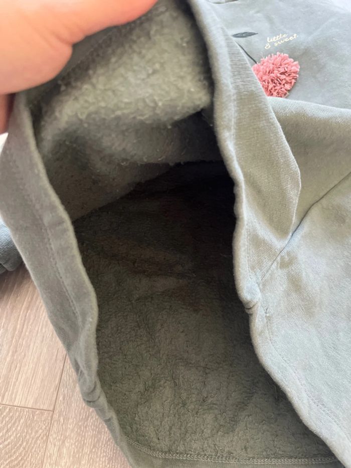 Robe sweat à capuche fille 8 ans - photo numéro 5