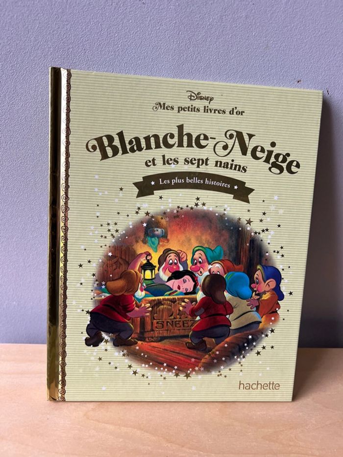 Disney Les livres d’or blanche Neige