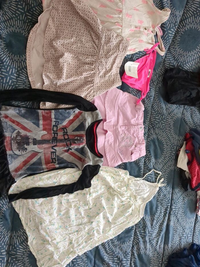 Jupe et robe 6ans lots avec un bas de maillot de bain neuf