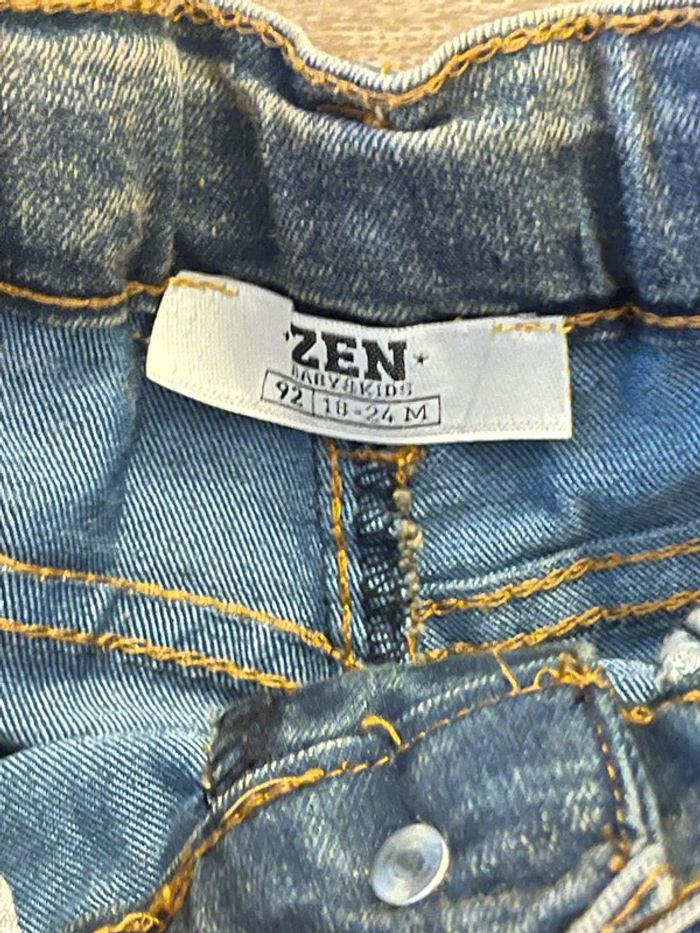Pantalon jean garçon 18-24 mois - photo numéro 2