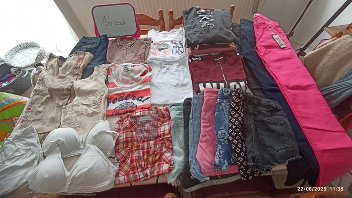 Lot rentrée 26 vêtements 16 ans