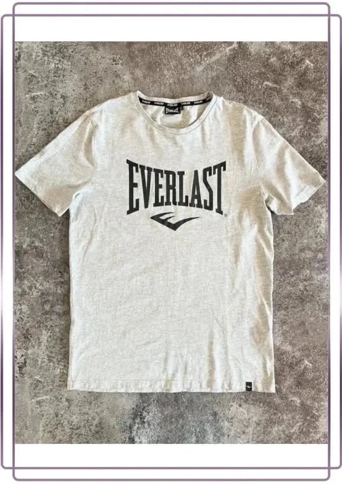 T shirt sport homme Everlast L Maglietta sportiva uomo Sport-T-Shirt Herren Men sports t-shirt