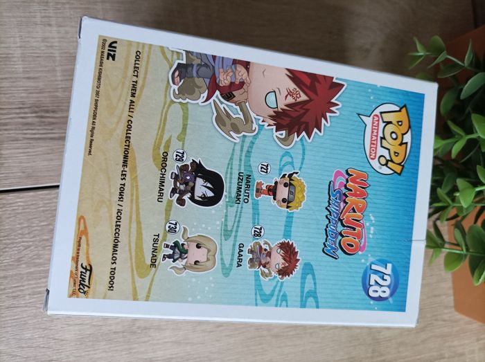 Figurine Gaara Naruto Shippuden funko pop animation - photo numéro 3