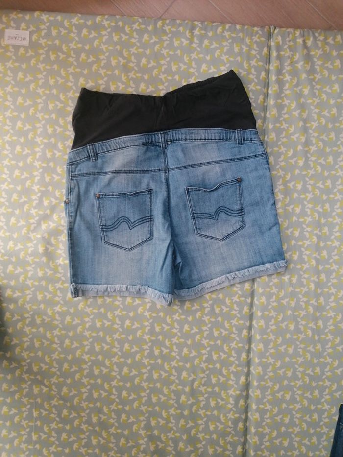 Short en jean Premaman taille 40 - photo numéro 3