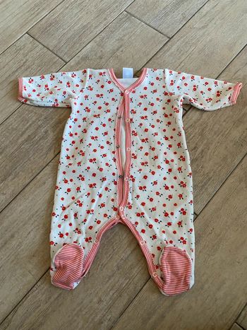 Pyjama velours Petit Bateau - 3M-60cm