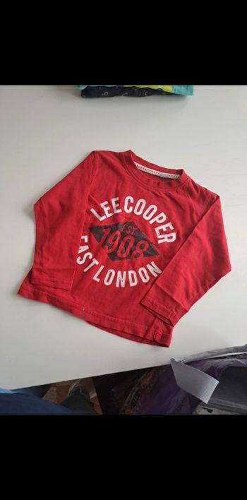 Tee shirr manche longue garçon