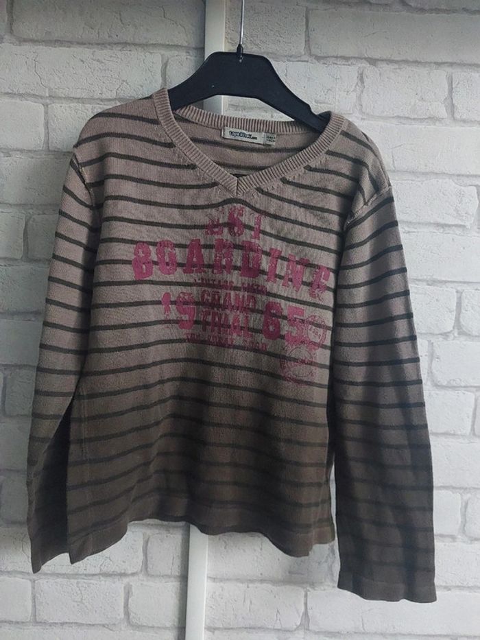 Pull fin Tape À L'Oeil taille 6 ans (114 cm)