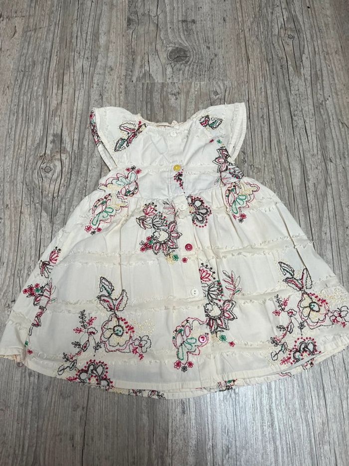 Très jolie robe marese taille 12 mois - photo numéro 2