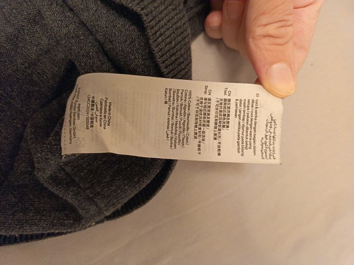 Pull gris EDC XS - photo numéro 6