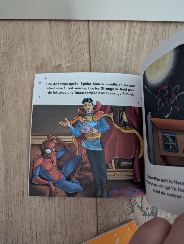 Lot livre marvel ma petite histoire du soir - photo numéro 3