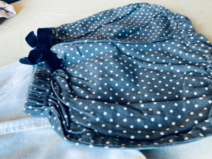 Lot deux bloomers / shorts 6mois Jacadi - photo numéro 2